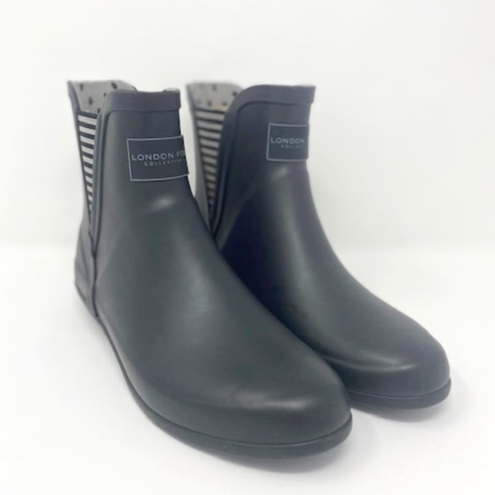 LONDON FOG women's Rain Boot, size 8M